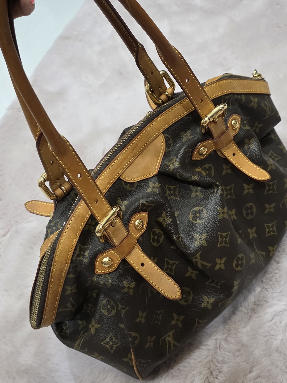 Louis Vuitton Monogram Canvas Brown Tote Bag - - Picture 17 of 17